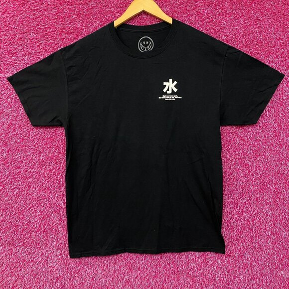 Mizu Water Japanese Graphic CVLA Creative Visuals Los Angeles T-Shirt Large - Picture 1 of 4